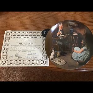 Norman Rockwell Dishes